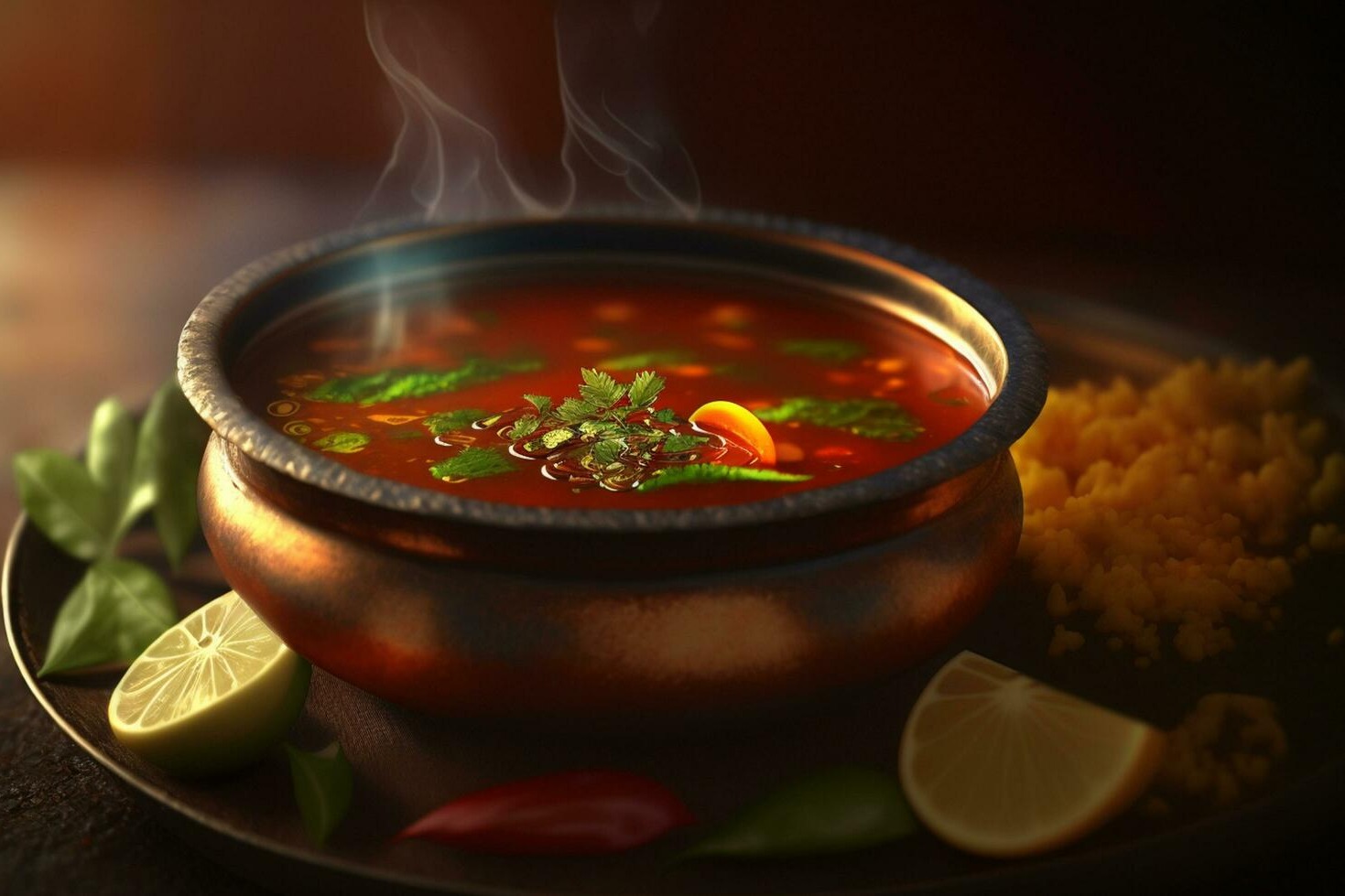 Rasam (Spiced Tamarind Soup)