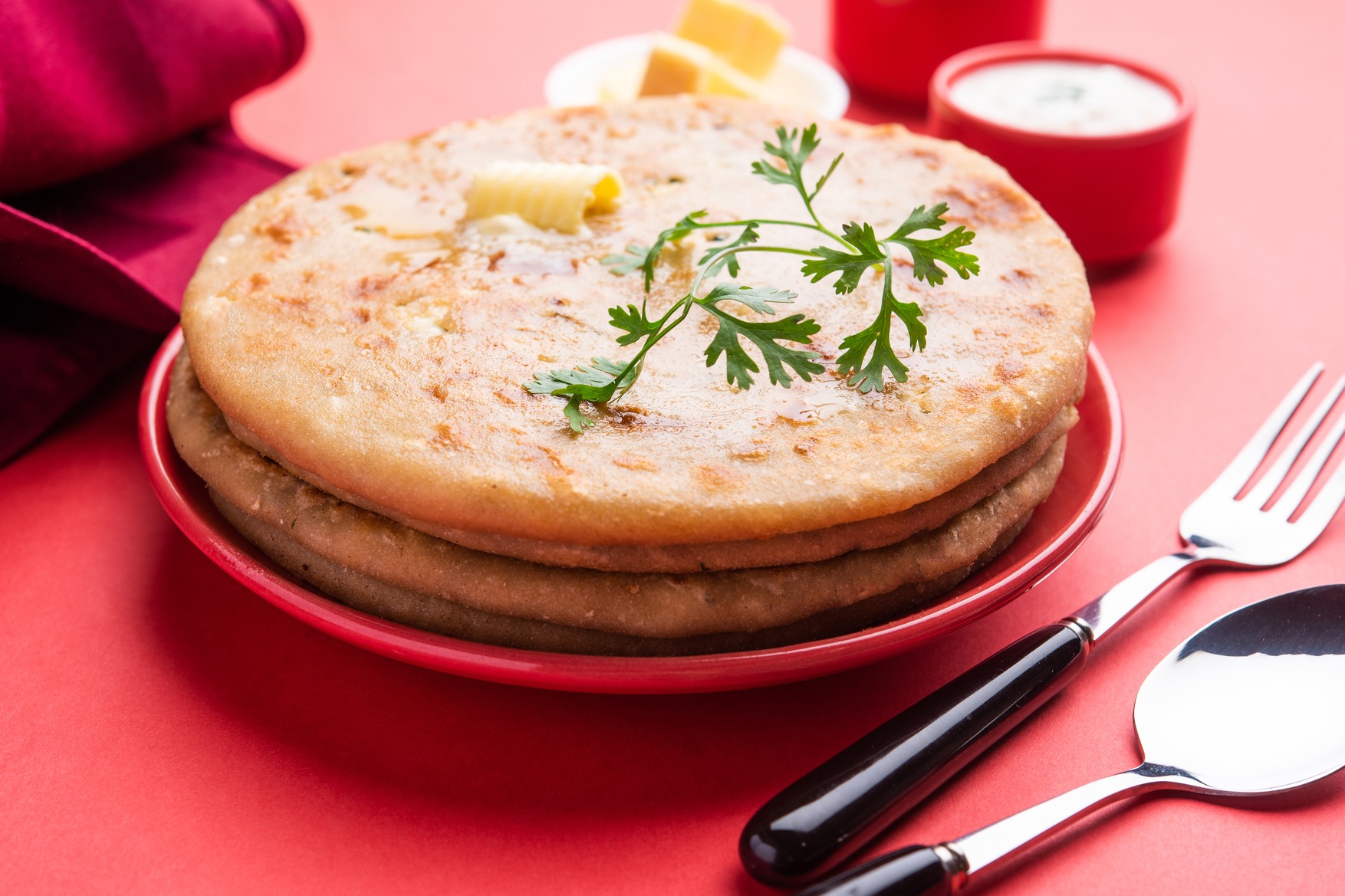 Pav Bhaji Paratha