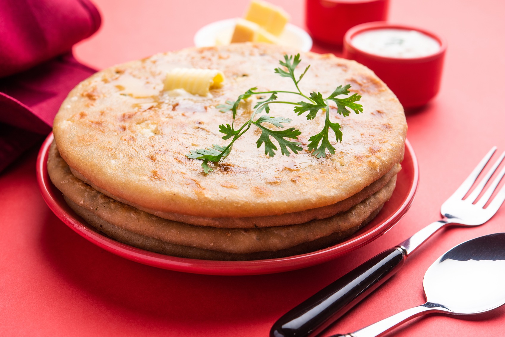 பாவ் பஜி பராத்தா