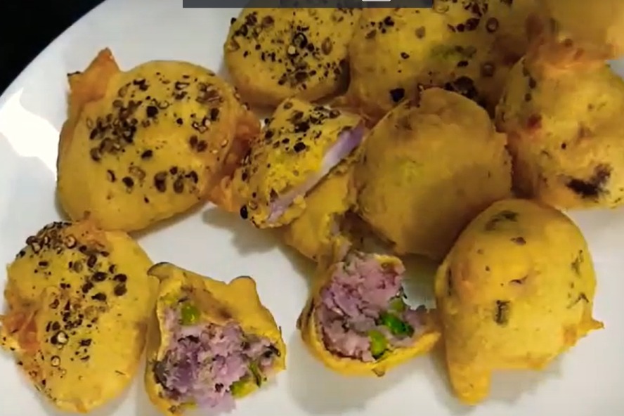 फराली रतालू के पकौड़े