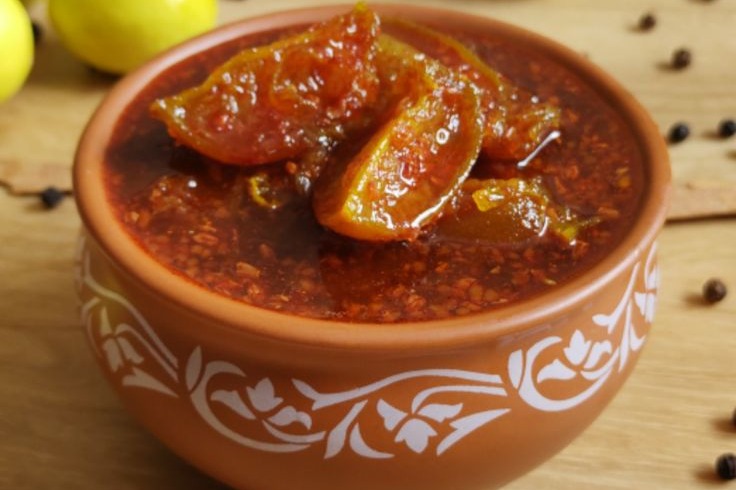 ગળ્યું લીંબુનું અથાણું
