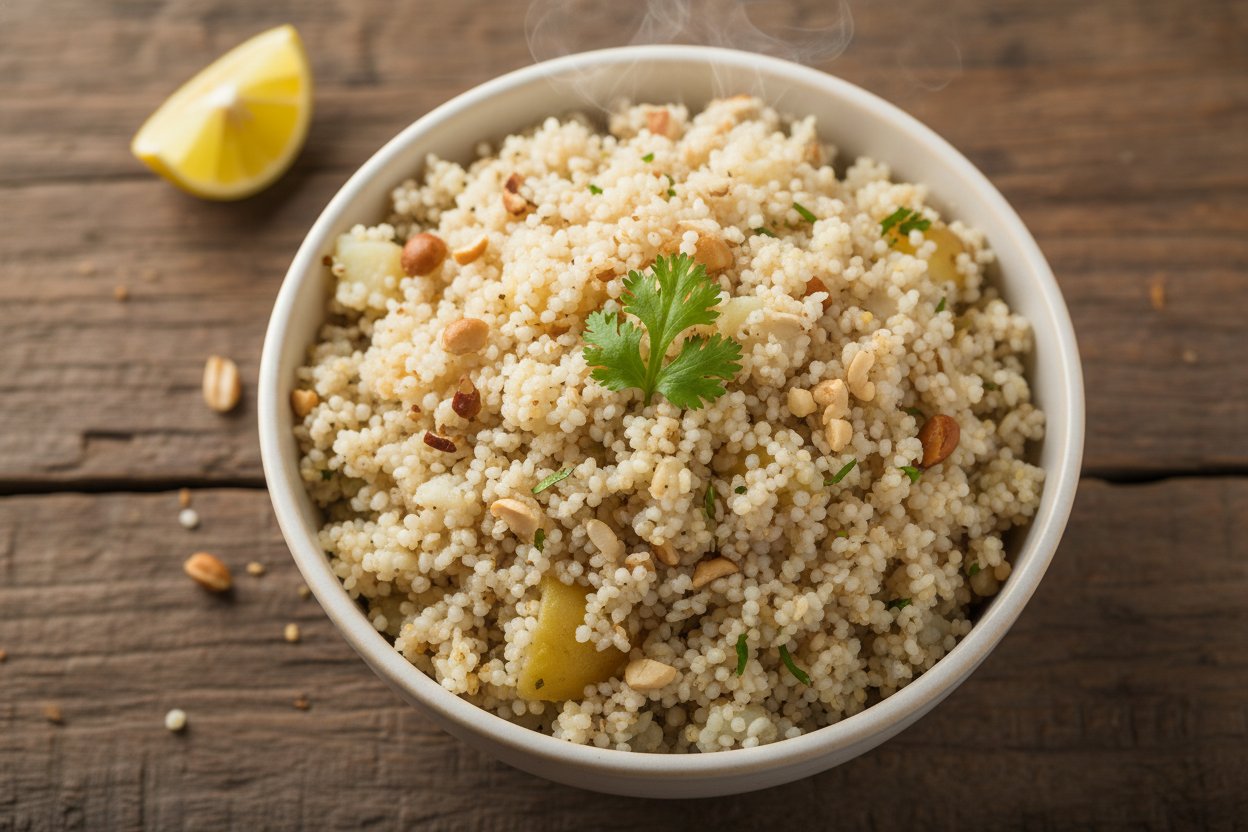 Farali Sama Rice Upma