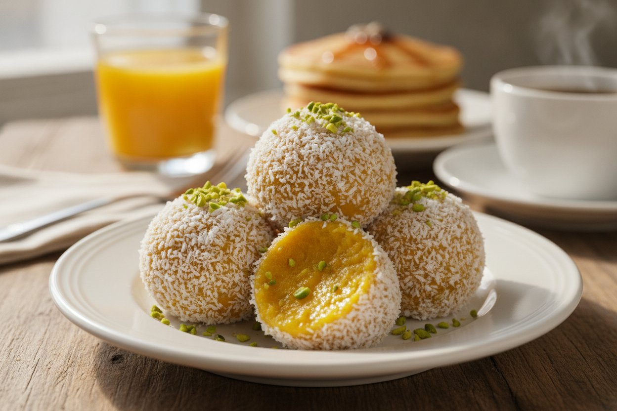 Mango Delight Balls: Subah Ka Taaza aur Mazedaar Nasta
