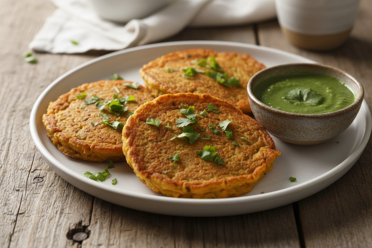 मुसुरो दालको प्यानकेक