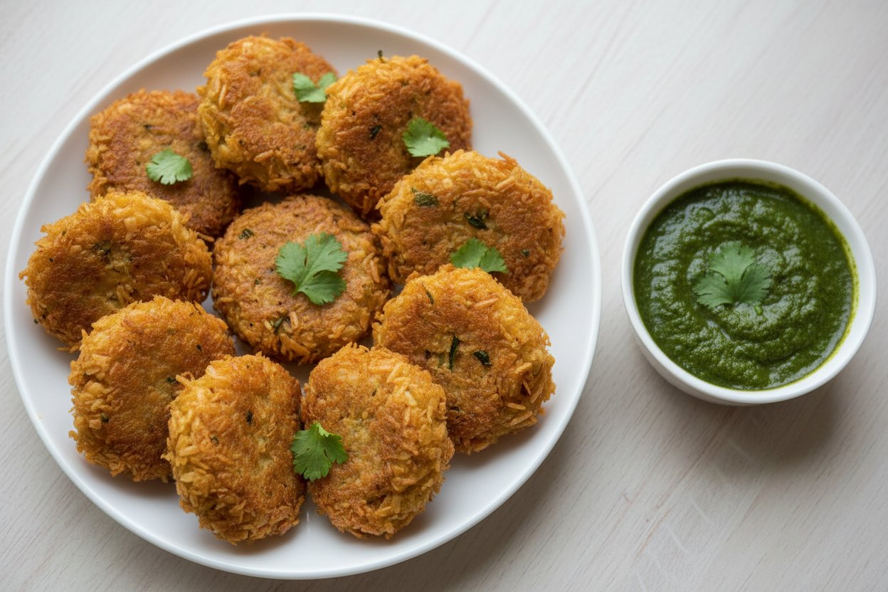 पोह्याचे पौष्टिक कटलेट - झटपट नाश्त्याची रेसिपी